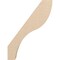 Ekena Millwork 5-inch W x 18-inch D x 24-inch H Geneva Rough Cedar Woodgrain TimberThane Knee Brace, Primed BRCUR05X18X24GNVRCPR - alternate 5
